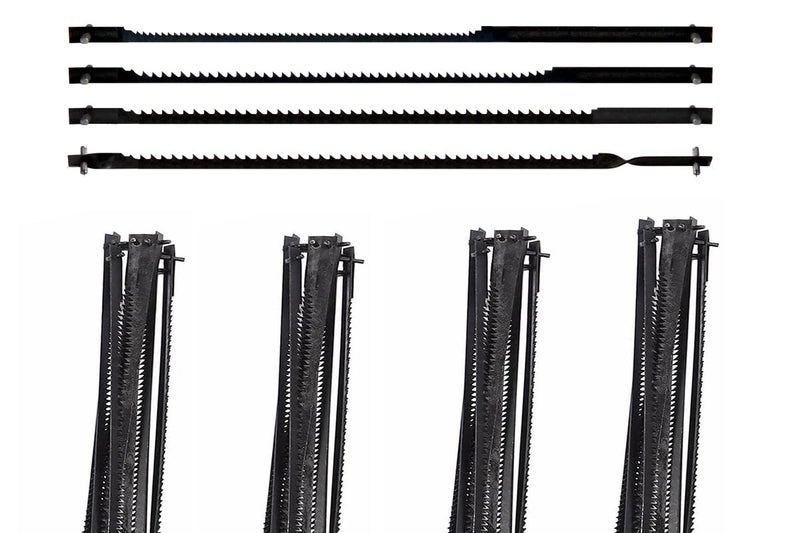JTEX 4 Inch Scroll Saw Blade Pin End Replacement for Dremel Moto-Saw MS20 MS51 MS52 MS53-48 Pack - Image 2